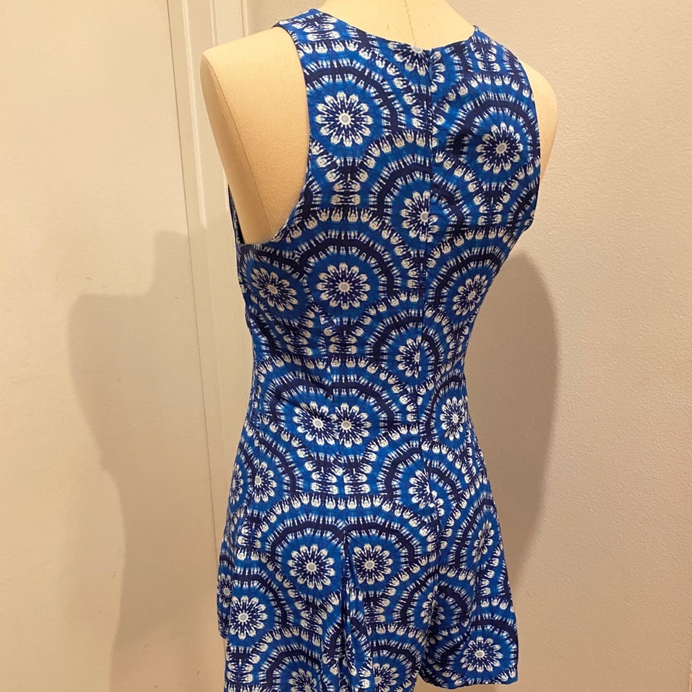 Blue Print Romper Small - Picture 3 of 7